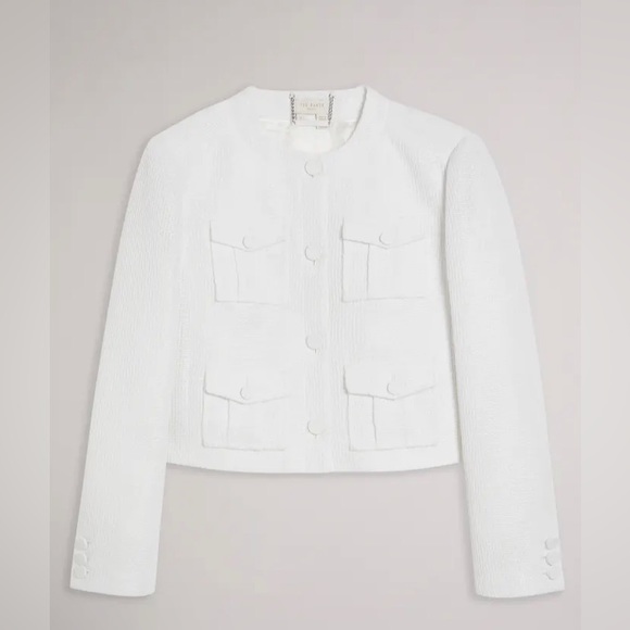 Ted Baker London AleraCropped Cargo Jacket(12-14) - Picture 2 of 15